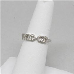 14k White gold DIamond Ring - 1
