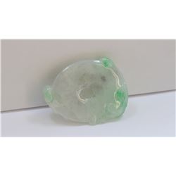 155.24ct Natural Burma Jadeite Jade 2.2 x 1.8 inch