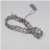 Image 1 : 14k  White Gold Diamond Bracelet