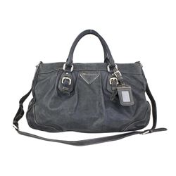 Prada Navy Leather bag