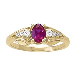 1.5ct Ruby 14K Yellow Gold Ring 3.22gm