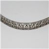 Image 1 : 14k  White Gold Diamond Bracelet