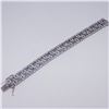 Image 2 : 14k  White Gold Diamond Bracelet
