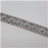 Image 4 : 14k  White Gold Diamond Bracelet