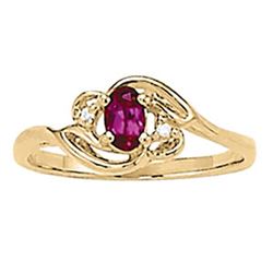 0.6ct Sapphire 14K Yellow Gold Ring 1.70gm