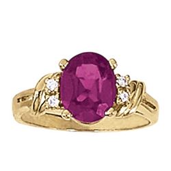 3.8ct Ruby 14K Yellow Gold Ring 3.05gm