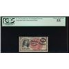 Image 1 : 15 Cent Fractional Currency Note PCGS 55