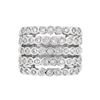 Image 1 : 14KT White Gold 1.20ctw Diamond Ring