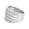 Image 2 : 14KT White Gold 1.20ctw Diamond Ring