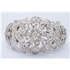 Image 2 : 14KT White Gold 0.50ctw Diamond Bangle Bracelet