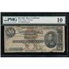 Image 1 : 1880 $20 Silver Certificate PMG 10