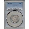 Image 1 : 1875-CC Seated Liberty 20 Cent Coin PCGS F12