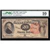 Image 1 : 1880 $20 Pink Seal Legal Tender Note PMG 10