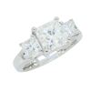 Image 2 : 14KT White Gold 2.26ctw Diamond Ring