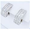 Image 2 : 18KT White Gold 4.00ctw Diamond Earrings