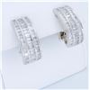 Image 3 : 18KT White Gold 4.00ctw Diamond Earrings