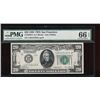 Image 1 : 1928 $20 San Francisco Federal Reserve Note PMG 66EPQ