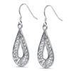 Image 2 : Sterling Silver Filigree Earrings