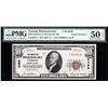 Image 1 : 1929 $10 Serial No 1 Tyrone National Currency Note PMG 50EPQ