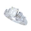 Image 1 : 14K White Gold 1.07ctw Diamond Ring