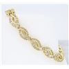 Image 2 : 14KT Yellow Gold 2.08ctw Diamond Bracelet