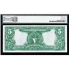 Image 2 : 1899 $5 Chief Silver Certificate Star Note PMG 35