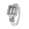 Image 2 : 14KT White Gold 1.00ctw Diamond Ring