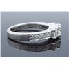 Image 4 : 14KT White Gold 1.28ctw Diamond Ring
