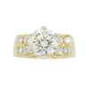 Image 1 : 14KT Yellow Gold 2.50ctw Diamond Ring