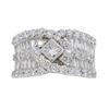 Image 1 : 18KT White Gold 1.75ctw Diamond Ring
