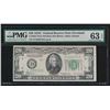 Image 1 : 1934C $20 Cleveland Federal Reserve Note PMG 63EPQ
