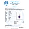 Image 2 : 14KT White Gold 56.14ct Amethyst and Diamond Pendant with Chain