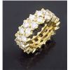 Image 4 : 14KT Yellow Gold 4.50ctw Diamond Ring