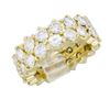 Image 7 : 14KT Yellow Gold 4.50ctw Diamond Ring