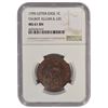 Image 1 : 1795 Letter Edge Cent Coin NGC MS61BN