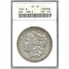 Image 1 : 1901 $1 Morgan Silver Dollar Coin ANACS EF40