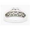 Image 4 : 14KT White Gold 2.00ctw Diamond Ring