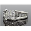 Image 7 : 14KT White Gold 2.00ctw Diamond Ring