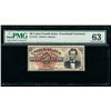 Image 1 : 50 Cent Fourth Issue Fractional Note PMG 63