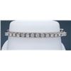 Image 2 : 14KT White Gold 1.10ctw Diamond Bracelet