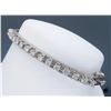 Image 3 : 14KT White Gold 1.10ctw Diamond Bracelet