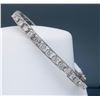 Image 4 : 14KT White Gold 1.10ctw Diamond Bracelet