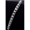 Image 9 : 14KT White Gold 1.10ctw Diamond Bracelet