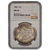 Image 1 : 1883 $1 Morgan Silver Dollar Coin NGC MS64