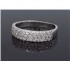 Image 2 : 14KT White Gold 0.65ctw Diamond Ring