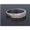 Image 3 : 14KT White Gold 0.65ctw Diamond Ring