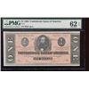 Image 1 : 1864 $1 Confederate States of America Note PMG 62EPQ