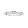 Image 1 : 14KT White Gold 0.46ctw Diamond Ring