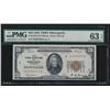 Image 1 : 1929 $20 Minneapolis Federal Reserve Bank Note PMG 63EPQ