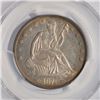 Image 3 : 1874 Seated Liberty Half Dollar Coin PCGS XF45